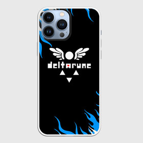 Чехол для iPhone 13 Pro Max с принтом [Deltarune]   Нарисованный огонь в Курске,  |  | deltarune | deltarune 2 | game | undertale символ | дельта | дельтарун | дельтарун 2 | знак руин андертейл | значок дельтарун пиксель | игра | руна