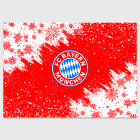 Поздравительная открытка с принтом НОВОГОДНИЙ BAYERN MUNCHEN СВИТЕР НОВОГОДНИЙ в Курске, 100% бумага | плотность бумаги 280 г/м2, матовая, на обратной стороне линовка и место для марки
 | Тематика изображения на принте: 2022 | bayern | bayern munchen | fc bayern | football | football club | new year | sport | бавария | новогодний | новогодний bayern munchen | новый год | новый год 2022 | спорт | футбол | футбольный клуб