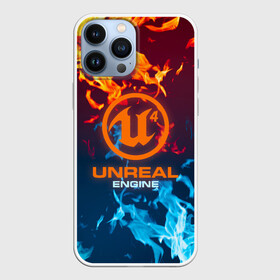 Чехол для iPhone 13 Pro Max с принтом Unreal Огонь в Курске,  |  | brand | computer games | cool | engine | fire and ice | for a teenager | gamer | hit | label | pc | ps | shooter | top | trending | unreal tournament | x box | бренд | в тренде | движок | для подростка | игроман | компьютерные игры | крутой | лей