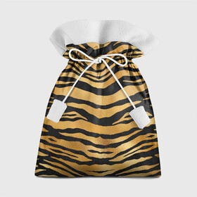 Подарочный 3D мешок с принтом Текстура шкуры тигра в Курске, 100% полиэстер | Размер: 29*39 см | 2022 | год тигра | новый год | новый год 2022 | символ года | тигр | тигренок | тигрица | тигры
