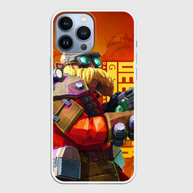 Чехол для iPhone 13 Pro Max с принтом Deep Rock Galactic Инженер в Курске,  |  | deep rock galactic | miner | the driller | the engineer | the gunner | the scout | бурильщик | дворф | игры | инженер | разведчик | стрелок | шахтёр