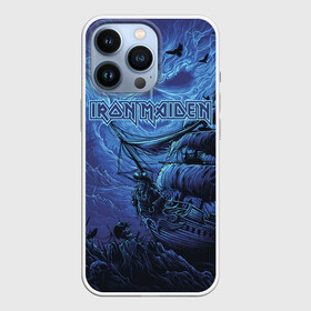 Чехол для iPhone 13 Pro с принтом IRON MAIDEN ПИРАТЫ В БЕЗДНЕ МОРСКОЙ в Курске,  |  | iron maiden | pirates | адриан смит | брюс дикинсон | дэйв мюрреи | железная дева | нико макбрэйн | пираты | призрак | стив харрис | череп | яник герс