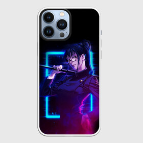 Чехол для iPhone 13 Pro Max с принтом MAKI ZENIN JUJUTSU KAISEN NEON в Курске,  |  | Тематика изображения на принте: anime | japan | japanese | jujutsu | jujutsu kaisen | kaisen | maki zenin | sukuna | tattoo | аниме | двуликий призрак | иероглифы | инумаки | итадори | итадори юдзи | магическая битва | нобара | панда | рёмен | рёмен сукуна | сатору