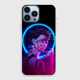 Чехол для iPhone 13 Pro Max с принтом SUKUNA JUJUTSU KAISEN NEON | СУКУНА НЕОН в Курске,  |  | Тематика изображения на принте: anime | japan | japanese | jujutsu | jujutsu kaisen | kaisen | neon | sukuna | tattoo | аниме | двуликий призрак | иероглифы | инумаки | итадори | итадори юдзи | магическая битва | неон | нобара | панда | рёмен | рёмен сукуна | сатору