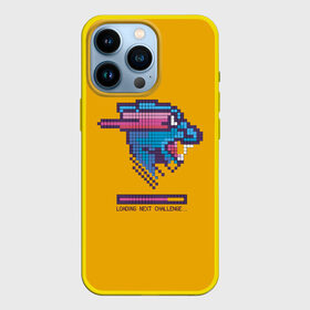 Чехол для iPhone 13 Pro с принтом Mr Beast Pixel Art в Курске,  |  | Тематика изображения на принте: blogger | gamer | games | gaming | mr beast | pixel art | retro | youtube | блогеры | игры | мистер бист | пиксель арт | ретро | ютуб | ютуберы