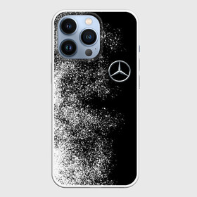 Чехол для iPhone 13 Pro с принтом Чёрно белый | Мерседес в Курске,  |  | amg | auto | bens | benz | logo | merc | mercedes | mercedes benz | mersedes | moto | new | star | vthctltc | авто | амг | бенц | звезда | класс | лого | логотип | мерин | мерс | мерседес | мерседес бенц | мото | новый | символ | символы | ьуксуву