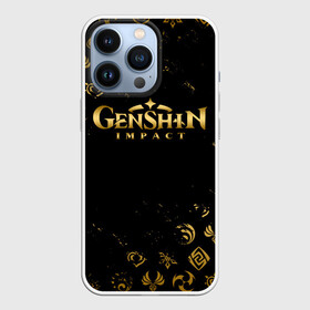 Чехол для iPhone 13 Pro с принтом GOLDEN SYMBOL GENSHIN IMPACT в Курске,  |  | genshin impact | heroes genshi | альбедо | барбара | беннет | бэй доу | венти | гань юй | джинн | дилюк | диона | кли | кэ цин | кэйа | лиза | мона | нин гуан | ноэль | путешественник | рэйзор | сахароза | син цю | синь янь