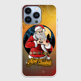 Чехол для iPhone 13 Pro с принтом SANTA LOVE YOU | NEW YEAR в Курске,  |  | 2022 | affect | christmas | frost | love | new year | santa claus | дед мороз | дедушка мороз | любимая | любимый | любовь | мороз | надписи | надпись | наступающий год | новогодний | новый год | рождественский | рождество