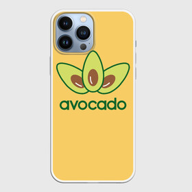Чехол для iPhone 13 Pro Max с принтом Avocado авокадо в Курске,  |  | Тематика изображения на принте: adidas | antibrand | avocado | emblem | food | fruit | logo | авокадо | адидас | антибренд | еда | логотип | фрукт | эмблема
