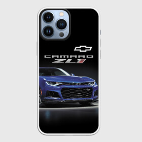 Чехол для iPhone 13 Pro Max с принтом Chevrolet Camaro ZL1 Motorsport в Курске,  |  | Тематика изображения на принте: car | chevrolet | motorsport | power | prestige | usa | автомобиль | автоспорт | мощь | престиж | сша | шевроле