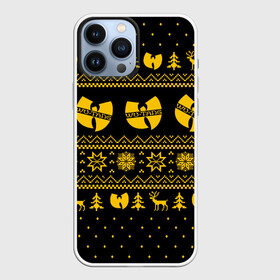 Чехол для iPhone 13 Pro Max с принтом НОВОГОДНИЙ СВИТЕР WU TANG CLAN в Курске,  |  | 2022 | crhistmas | happy new year | merry christmas | snow | winter | winter is coming | wu tang | wu tang clan | wu tang logo | wutang clan | ву танг | ву танг клан | ву танг лого | зима | зима близко | новогодний | новогодний ву | новый год | новый год 