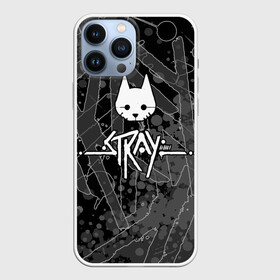 Чехол для iPhone 13 Pro Max с принтом Stray  кот бродяга в Курске,  |  | adventure | cat | computer game | emblem | inscription | kitten | logo | lost | stray | tramp | бродяга | заблудший | компьютерная игра | кот | котёнок | логотип | надпись | приключения | эмблема