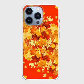 Чехол для iPhone 13 Pro с принтом Кленовый листопад в Курске,  |  | autumn | bright colors | falling leaves | golden | leaves | maple | nature | золотая | клён | листопад | листья | осень | природа | яркие цвета