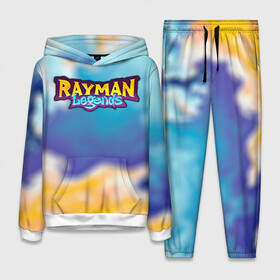 Женский костюм 3D (с толстовкой) с принтом Rayman Legends Легенды Рэймана в Курске,  |  | rayman legends | легенды раймана | легенды раймонда | легенды реймана | райман легендс | рейман | рейман легендс | рэйман
