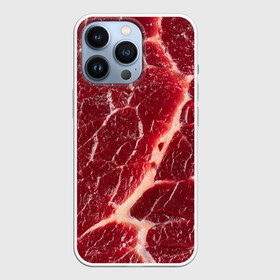 Чехол для iPhone 13 Pro с принтом Свежее мясо в Курске,  |  | Тематика изображения на принте: еда | мясо | необычные | пища | провокация | хоррор