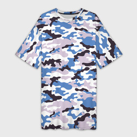 Платье-футболка 3D с принтом Модный Красочный Камуфляж в Курске,  |  | camouflage | military | армия | боец | ввс | вдв | вмф | военный камуфляж | воин | война | гру | десантник | дшб | камуфляж | кгб | маскировка | масхалат | мвд | милитари | мчс | омон | охота | охрана | патриот | пво