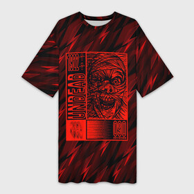 Платье-футболка 3D с принтом Ходячие мертвецы  Зомби в Курске,  |  | зомби | ужасы | ходячие мертвецы | хоррор