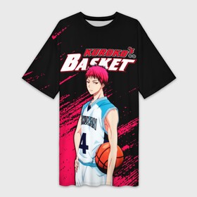 Платье-футболка 3D с принтом Kuroko no Basuke, Akashi Seijuro  Сейджуро Акаши в Курске,  |  | akashi seijuro | basketball | kuroko no basket | kuroko no basuke | kuroko s basketball | seijuro akashi | акаши сейджуро | аниме баскетбол | баскетбол | баскетбол куроко | куроко | куроку | сейджуро акаши