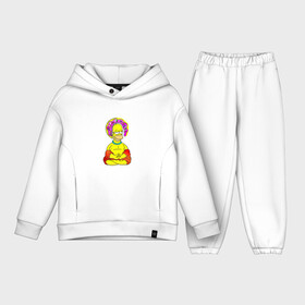 Детский костюм хлопок Oversize с принтом Гомер   бог пончиков в Курске,  |  | homer | simpsons | гомер | гомер симпсон | йог | пончик | симпсон | симпсоны