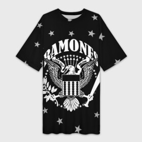 Платье-футболка 3D с принтом Ramones  Рамонес в Курске,  |  | Тематика изображения на принте: america | music | ramones | rock | usa | америка | джонни рамон | джоуи рамон | ди ди рамон | клем бурк | кристофер уорд | марки рамон | музыка | рамонез | рамонес | рамонс | рамоунз | ричи рамон | рок | сша | томми рамон