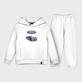 Детский костюм хлопок Oversize с принтом Ford   Racing team в Курске,  |  | car | ford | motorsport | performance | prestige | racing | team | usa | автомобиль | автоспорт | бренд | представление | престиж | сша | форд