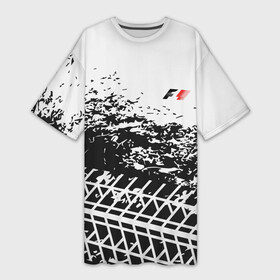 Платье-футболка 3D с принтом F1  Формула 1  Mini Logo в Курске,  |  | auto sport | autosport | emblem | f1 | fia | formula one | logo | mini logo | авто спорт | автоспорт | кольцевые гонки | лого | логотип | ф1 | формула 1 | формула один | эмблема