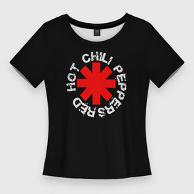 Женская футболка 3D Slim с принтом Red Hot Chili Peppers  Rough Logo в Курске,  |  | anthony | balzari | by | californication | chili | flea | freaky | frusciante | getaway | hot | im | john | kiedis | logo | love | michael | pepper | peppers | red | rough | styley | the | unlimited | way | with | you | бальзари | горячий | джон |