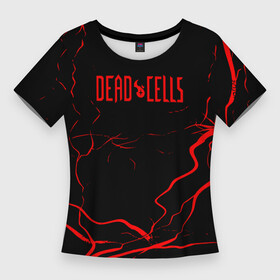 Женская футболка 3D Slim с принтом Dead Cells. в Курске,  |  | dead cells | dead cells gameplay | dead cells guides | dead cells tier list | roguelike | roguelite
