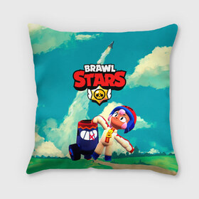 Подушка 3D с принтом brawlstars Выстрел Бонни Bonny в Курске, наволочка – 100% полиэстер, наполнитель – холлофайбер (легкий наполнитель, не вызывает аллергию). | состоит из подушки и наволочки. Наволочка на молнии, легко снимается для стирки | boni | bonnie | brawl | brawl stars | brawlstars | brawl_stars | бони | бонни | бравлстарс