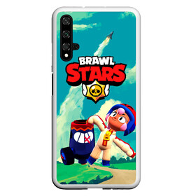 Чехол для Honor 20 с принтом brawlstars Выстрел Бонни Bonny в Курске, Силикон | Область печати: задняя сторона чехла, без боковых панелей | boni | bonnie | brawl | brawl stars | brawlstars | brawl_stars | бони | бонни | бравлстарс