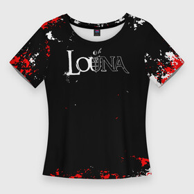 Женская футболка 3D Slim с принтом Louna Tracktor Bowling в Курске,  |  | louna | louna 1984 | louna band | louna official video | rock | лауна | лоуна | луна | лусинэ геворкян | музыка | наше радио | рок | русский рок