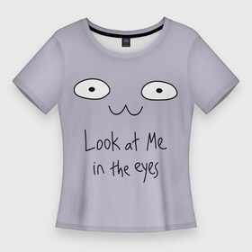Женская футболка 3D Slim с принтом Жуткий месяц. Футболка мамы Лилы в Курске,  |  | lila | pump | skid | spooky month | жуткий месяц | лайла | лила | памп | скид