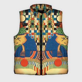 Мужской жилет утепленный 3D с принтом Египетский орнамент в Курске,  |  | Тематика изображения на принте: древний египет | египет | египетский орнамент | культура | орнамент | страны | узор