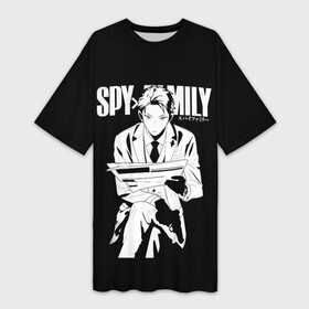 Платье-футболка 3D с принтом SPY X FAMILY  СЕМЬЯ ШПИОНА  ЛОЙД в Курске,  |  | anya | forger | loid | spy family | spy x family | yor | аниме | аня | йор | лойд | семья | форджер | шпиона