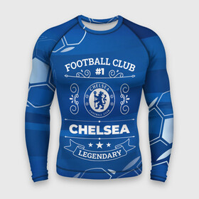 Мужской рашгард 3D с принтом Chelsea FC 1 в Курске,  |  | chelsea | club | football | logo | paint | брызги | клуб | краска | лого | мяч | символ | спорт | футбол | футболист | футболисты | футбольный | челси