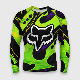 Мужской рашгард 3D с принтом FOX  MOTOCROSS в Курске,  |  | bike | crash | drift | extreme | fox | motocross | motor cycle | motorbike | motorcycle | race | racing | rally | turbo | автомобил | быстрый | классика | мотокросс | мотоцикл | фокс | экстрим