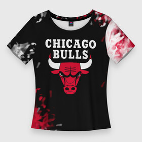 Женская футболка 3D Slim с принтом Чикаго Буллз  Chicago Bulls  Огонь в Курске,  |  | alex caruso | bulls | chicago bulls | demar derozan | lonzo ball | nba | nikola vucevic | sport | zach lavine | баскет | баскетбол | спорт