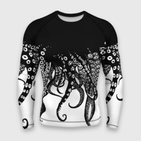 Мужской рашгард 3D с принтом В щупальцах осьминога в Курске,  |  | Тематика изображения на принте: octopus | асьменог | асьминог | в щупальцах осьминога | животное | морские животные | октопус | осьминог | подводный мир | щупальца | щупальцы