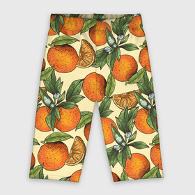 Велосипедки 3D с принтом Узор Апельсиновое настроение в Курске,  |  | drawn | fruit | frukt | frukti | frukty | hand | handdrawn | orange | pattern | summer | tropical | апельсиновый сок | апельсины | вручную | лето | паттерн | рисунок от руки | фруктовый узор | целые апельсины