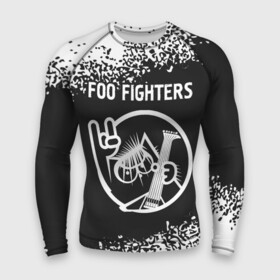 Мужской рашгард 3D с принтом Foo Fighters + КОТ + Арт в Курске,  |  | band | fighters | foo | foo fighters | metal | rock | группа | кот | краска | рок | спрей | файтерс