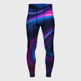 Мужские тайтсы 3D с принтом Неоновые разводы  Neon streaks в Курске,  |  | abstraction | fashion | neon | streaks | абстракция | мода | неон | разводы