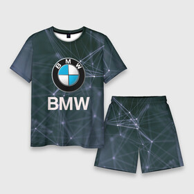 Мужской костюм с шортами 3D с принтом БМВ  BMW  Абстракция в Курске,  |  | bmw | bmw performance | m | motorsport | performance | бмв | моторспорт