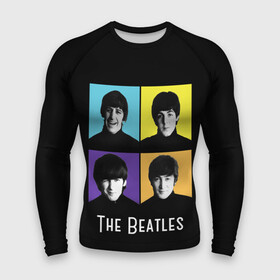 Мужской рашгард 3D с принтом The Beatles Портреты в Курске,  |  | beatles | john lennon | music | paul mccartney | rock | the beatles | yellow submarine | yesterday | битлз | битлс | битлы | джон леннон | леннон | маккартни | музыка | пол маккартни | рок