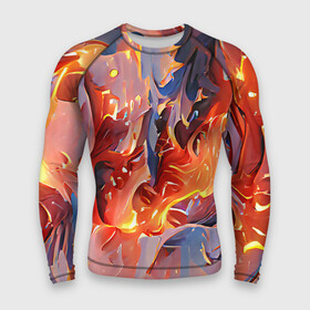 Мужской рашгард 3D с принтом Lava  flame в Курске,  |  | abstraction | art | bright | colors | fire | flame | lava | multicoloured | positive | абстракция | арт | краски | лава | огонь | пламя | позитивный | разноцветный | рисунок | узоры | фееричный | цвета | яркий