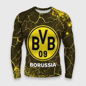 Мужской рашгард 3D с принтом БОРУССИЯ + Краска в Курске,  |  | borussia | club | dortmund | footbal | logo | боруссия | дортмунд | знак | клуб | краска | краски | логотип | логотипы | символ | символы | форма | футбол | футбольная | футбольный