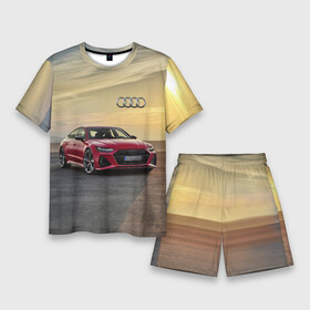 Мужской костюм с шортами 3D с принтом Audi RS 7 на закате солнца  Audi RS 7 at sunset в Курске,  |  | audi rs 7 | car | clouds | desert | germany | nature | prestige | sky | sunset | автомобиль | ауди | германия | закат | небо | облака | престиж | природа | пустыня | солнце
