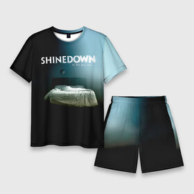 Мужской костюм с шортами 3D с принтом If You Only Knew  Shinedown в Курске,  |  | brent smith | if you only knew | shinedown | брент смит | группа | музыка | рок | рок группа