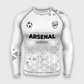 Мужской рашгард 3D с принтом Arsenal Champions Униформа в Курске,  |  | arsenal | club | football | logo | арсенал | клуб | краска | лого | мяч | символ | спорт | спрей | форма | футбол | футболист | футболисты | футбольный