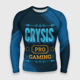 Мужской рашгард 3D с принтом Игра Crysis: PRO Gaming в Курске,  |  | crysis | logo | pro | игра | игры | крайзис | краска | кризис | лого | логотип | символ