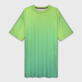 Платье-футболка 3D с принтом Shades of Green  GRADIENT в Курске,  |  | абстракция | амбре | без дизайна | градиент | градиент и ничего лишнего | градиенты | зеленая | зеленое | зеленый | летний зеленый цвет | на весну | на каждый день | на лето | оттенки зеленого